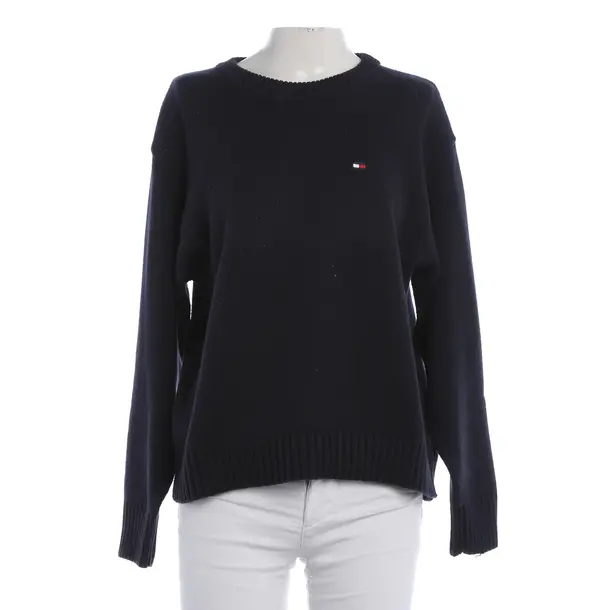 Jumper, in Navy, Cotton, Tommy Hilfiger