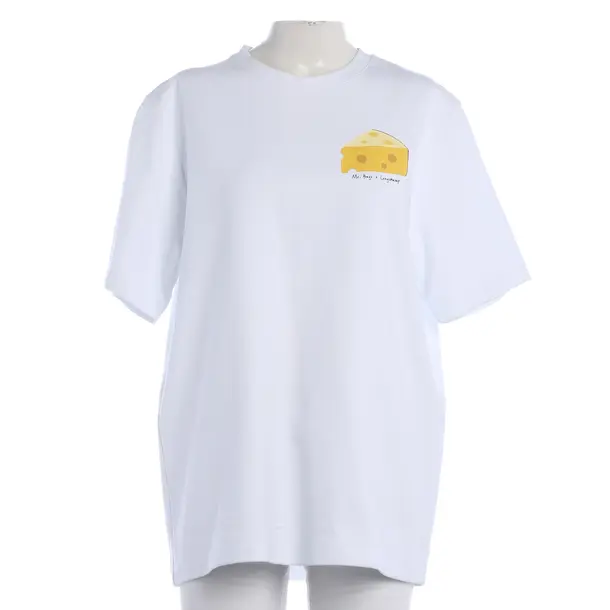 Shirt, in White, Cotton, Longchamp