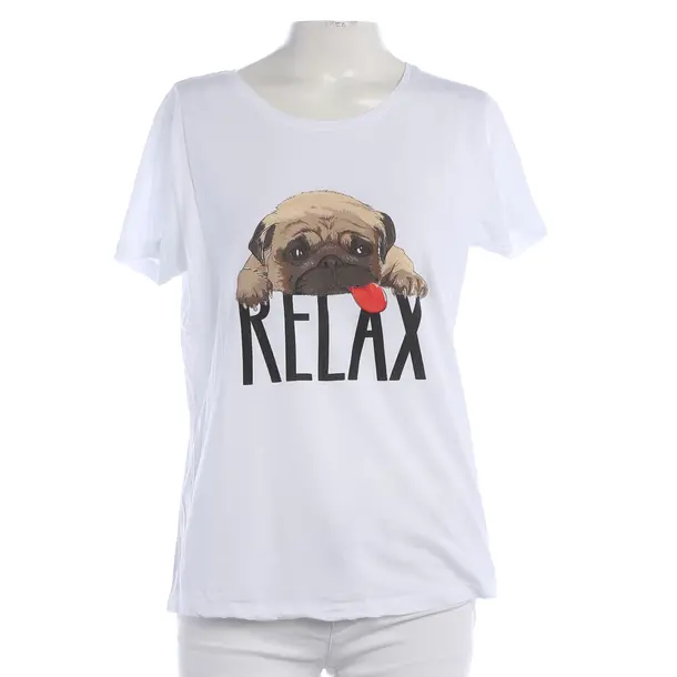 Shirt, in White, Cotton, Quantum Courage