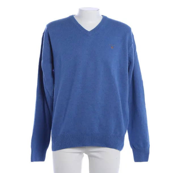 Jumper, in Blue, Wool, Gant