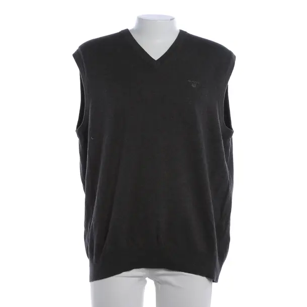 Vest, in Gray, Cotton, Gant