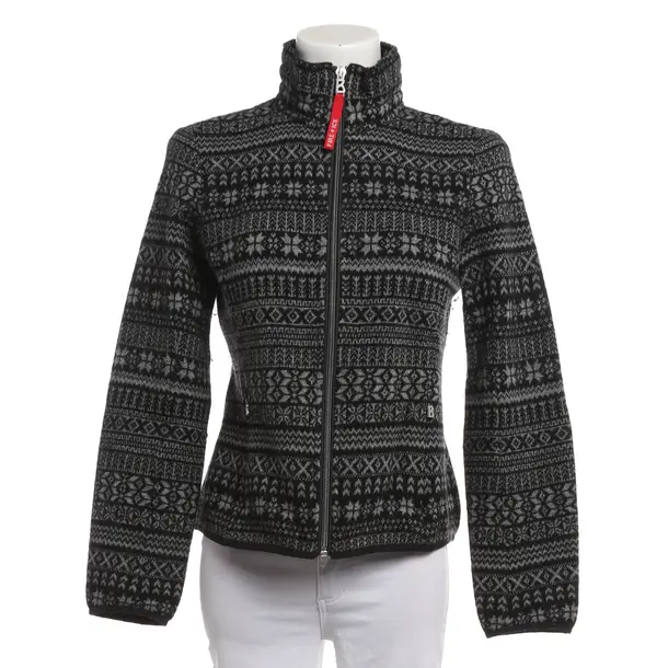 Cardigan, in Black, Wool, Bogner Fire and Ice