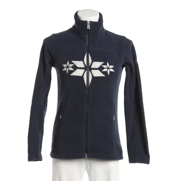 Zip-up Hoodie, in Navy, Polyester, Bogner