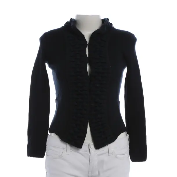 Strickjacke, in Navy, Wolle, Armani Collezioni