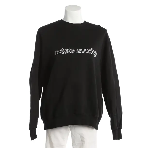 Sweatshirt, in Schwarz, Baumwolle, Rotate Birger Christensen
