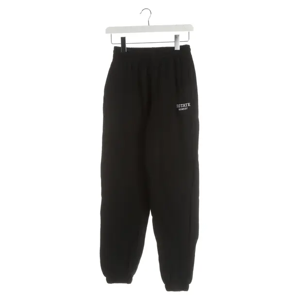 Sweatpants, in Black, Cotton, Rotate Birger Christensen