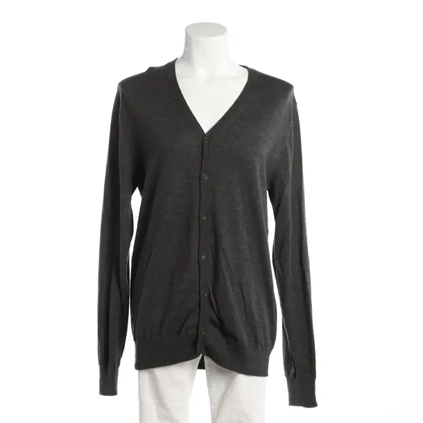 Cardigan, in Gray, Wool, Patrizia Pepe