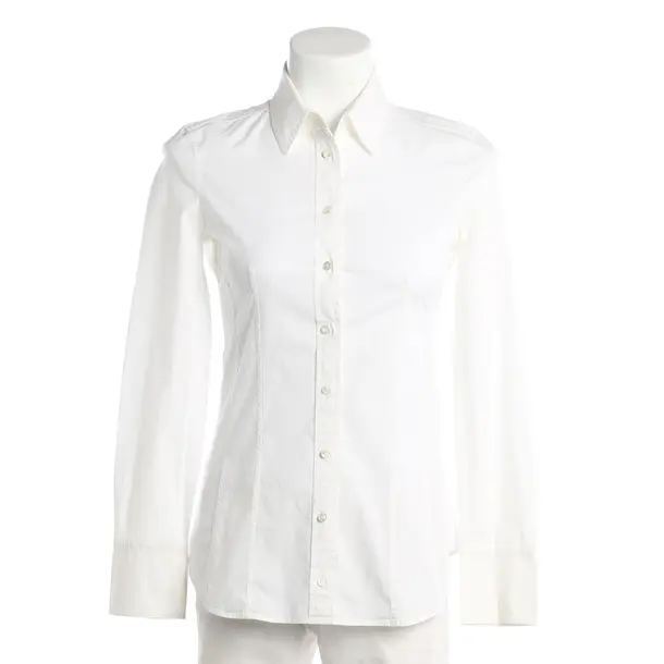 Bluse, in Cream, Baumwolle, Strenesse