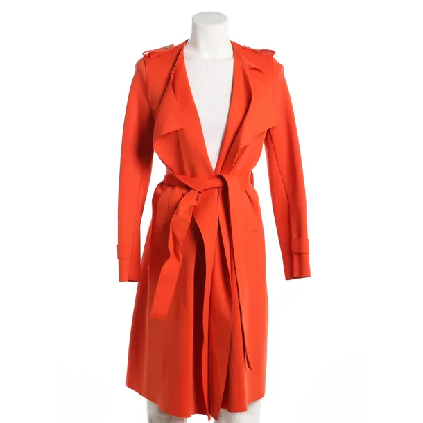 Summer Coat, in Red, Polyester, Harris Wharf London