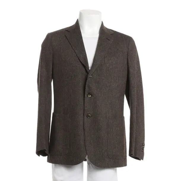 Blazer, in Brown, Wool, Caruso