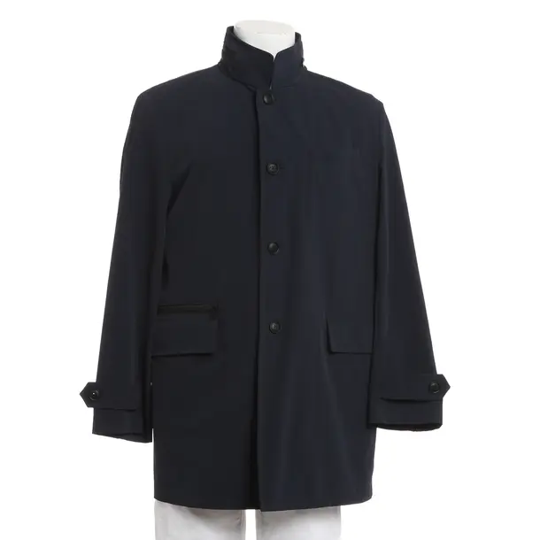 Mid-Season Jacket, in Navy, Polyamide, Fay