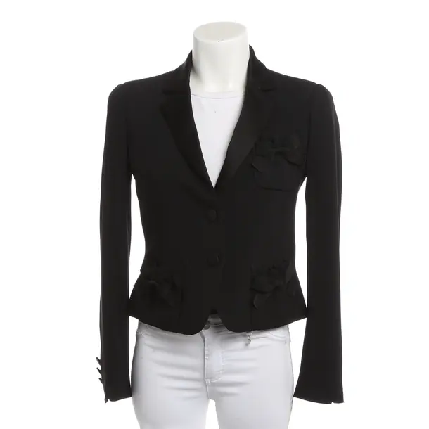 Blazer, in Schwarz, Acetat, Emporio Armani