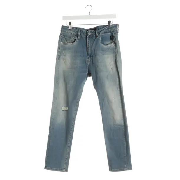 Straight Fit Jeans, in Blue, Cotton, Elias Rumelis