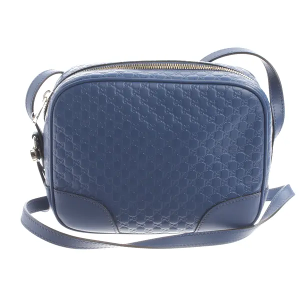 Shoulder Bag, in Navy, Leather, Gucci