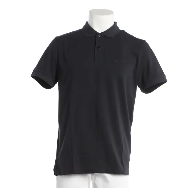 Polo Shirt, in Navy, Cotton, Hugo Boss Green