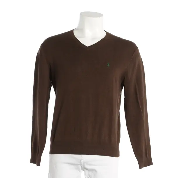 Pullover, in Dunkelbraun, Baumwolle, Polo Ralph Lauren