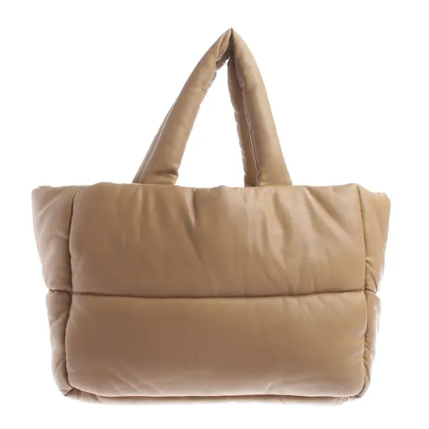 Handtasche, in Hellbraun, Polyamid, Stand Studio