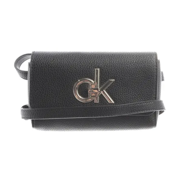 Gürteltasche, in Schwarz, Leder, Calvin Klein