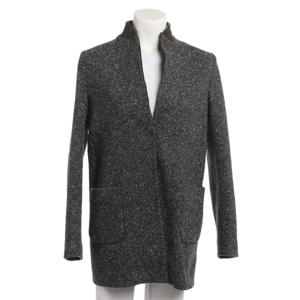 Mid-Season Jacket, in Gray, Wool, Fabiana Filippi