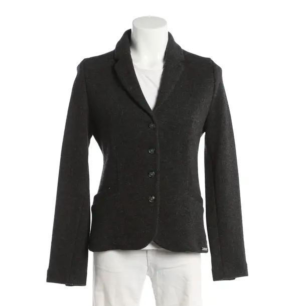 Blazer, in Dunkelgrau, Wolle, Woolrich