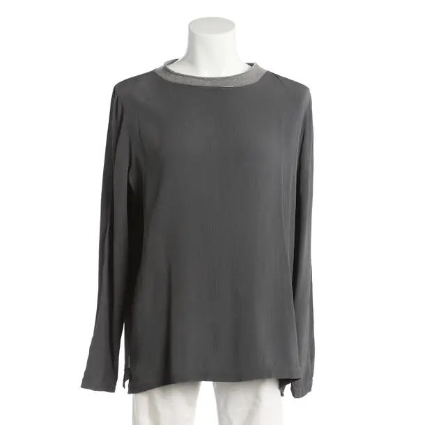 Blouse, in Gray, Viscose, Fabiana Filippi