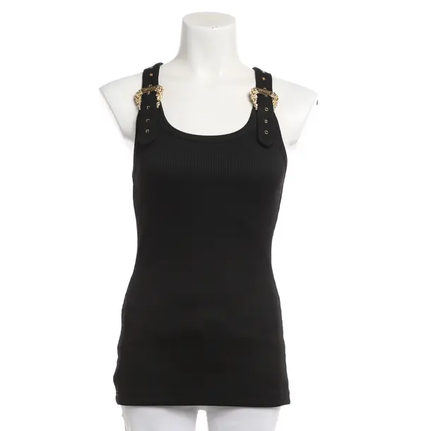 Top, in Black, Polyester, Versace Jeans Couture