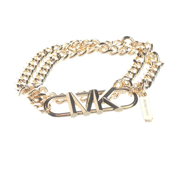 Belt, in Gold, Metal (metallic, metallised), Michael Kors