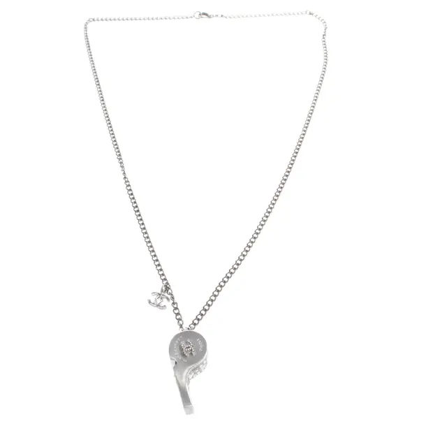 Necklace, in Silver, Metal (metallic, metallized), Chanel