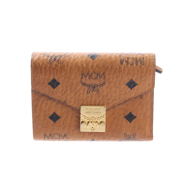 Wallet, in Brown, Leather, MCM