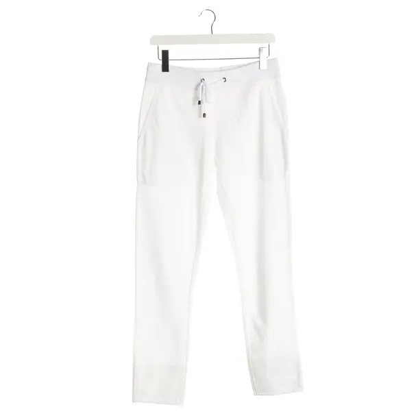 Sweatpants, in White, Cotton, Juvia
