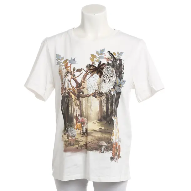 Shirt, in Cream, Cotton, Marc Cain