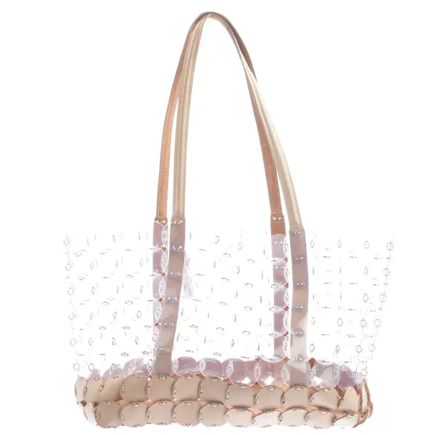 Shoulder Bag, in Transparent, Polyamide, Paco Rabanne