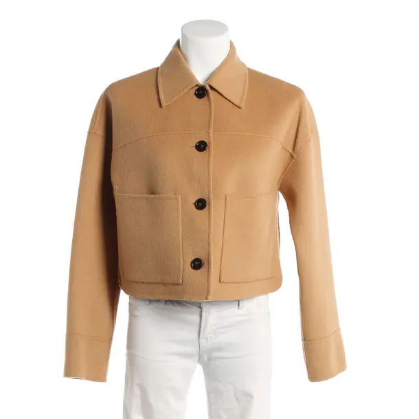 Mid-Season Jacket, in Light Brown, Wool, Hugo Boss Black Label