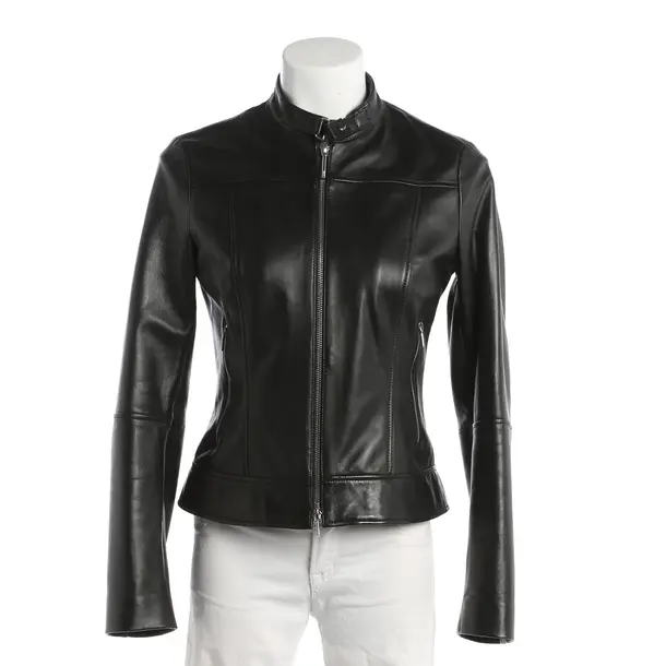 LeatherJacket, in Black, Leather, Hugo Boss Red Label