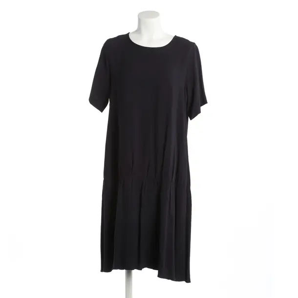 Dress, in Navy, Viscose, Odeeh