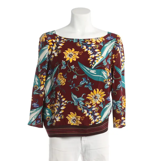 Blouse, in Multicolored, Silk, Prada