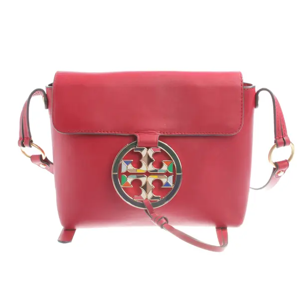 Schultertasche, in Rot, Leder, Tory Burch