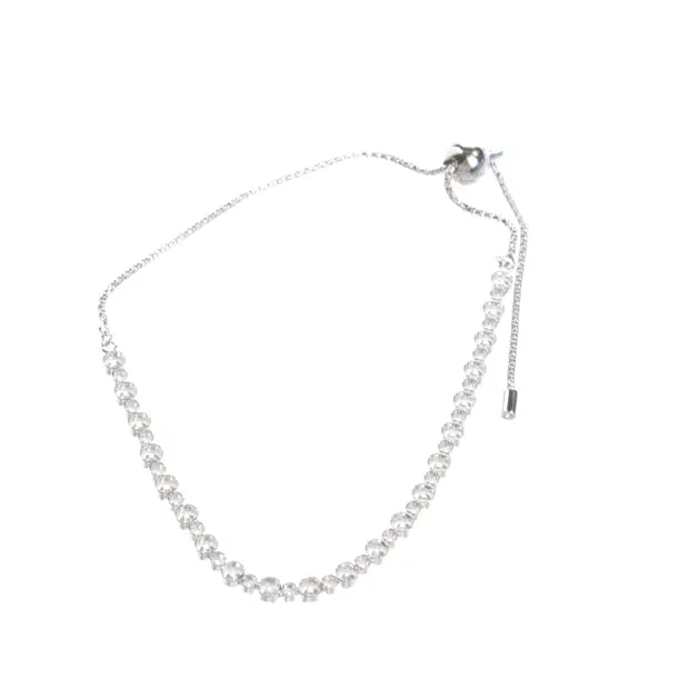 Armband, in Silber, Metall (metallisch, metallisiert), Swarovski