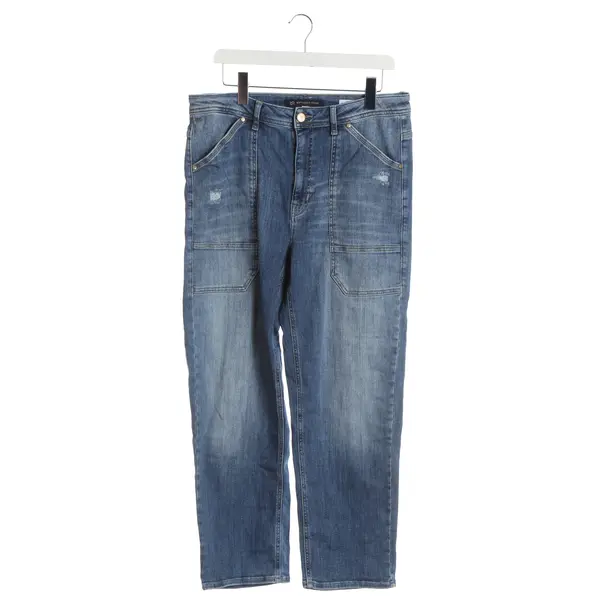 Jeans straight fit, in Blu, Cotone, Raffaello Rossi