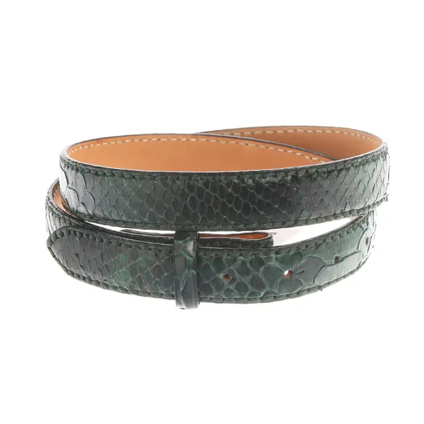 Gürtel, in Grün, Leder, Reptile´s House