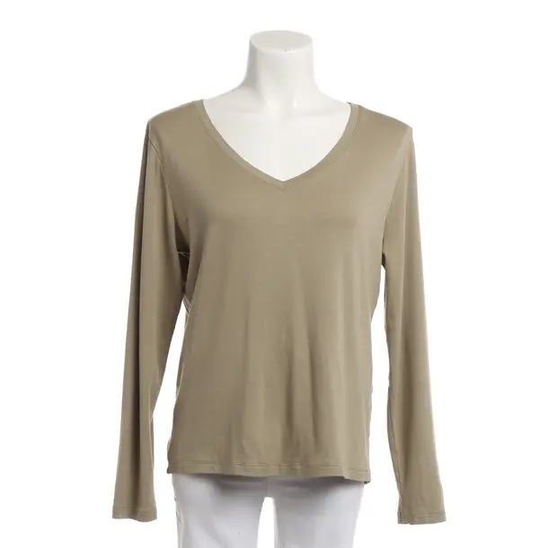 Long Sleeve Shirt, in Olive Green, Cotton, Juvia