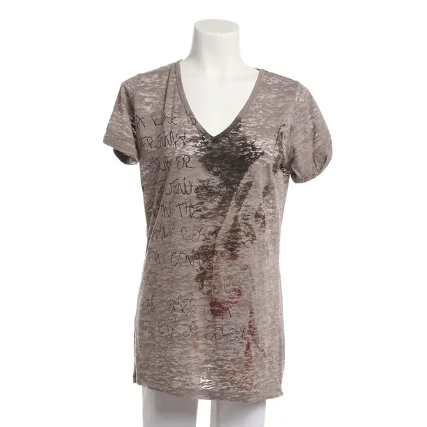 Shirt, in Dunkelbraun, Baumwolle, Bloom