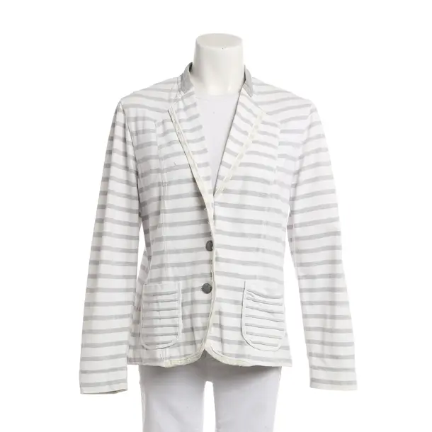 Blazer, in Light Gray, Cotton, Marc Cain Sports