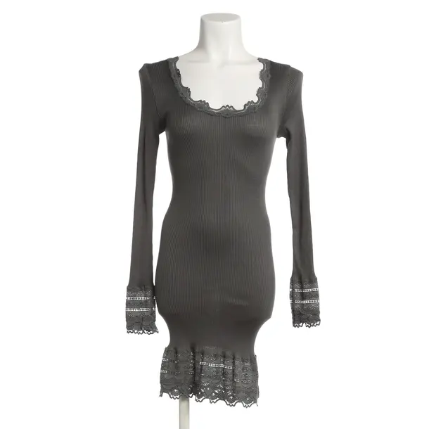 Kleid, in Grau, Seide, Rosemunde