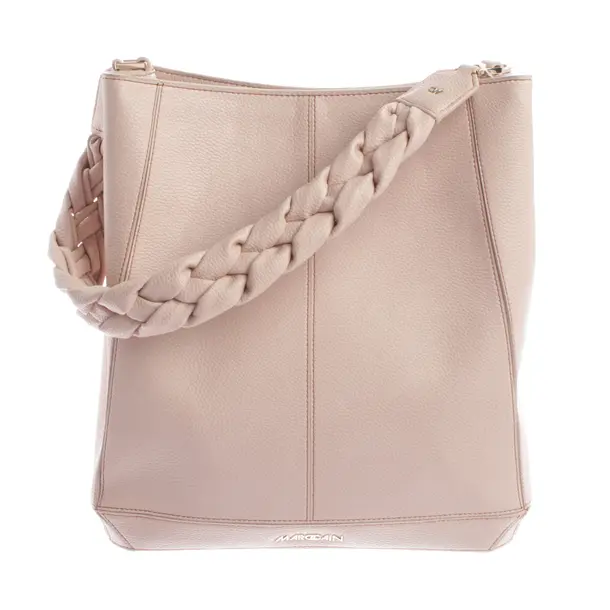 Borsa a cinture a tracolla, in Rosa chiaro, Pelle, Marc Cain