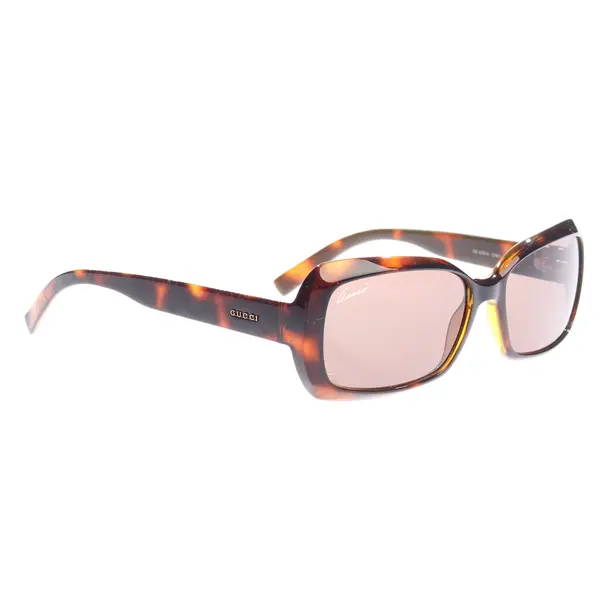 Sonnenbrille, in Braun, Kunststoff, Gucci