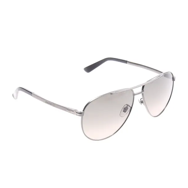 Sunglasses, in Gray, Synthetic / Metal, Gucci
