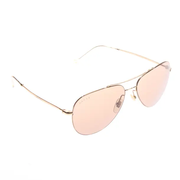 Sunglasses, in Gold, Synthetic / Metal, Gucci