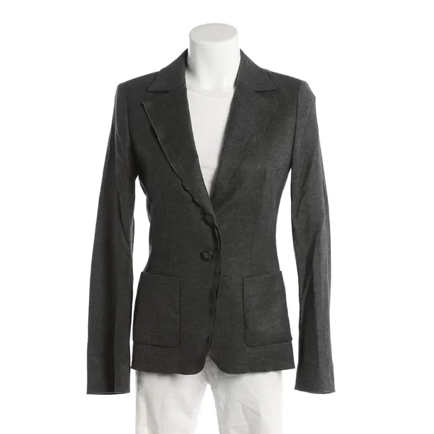 Blazer, in Gray, Wool, Escada