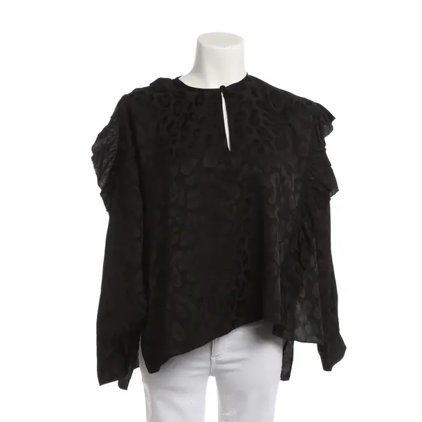 Bluse, in Schwarz, Seide, Zadig & Voltaire